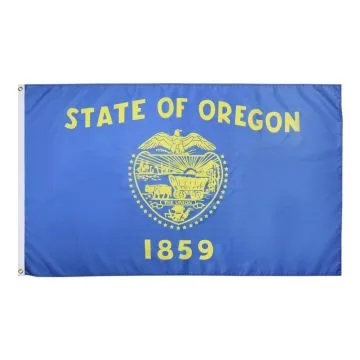 DRAPEAU OREGON 150x90cm - DRAPEAU ETAT AMÍ?RICAIN - USA - ETATS-UNIS 90 x 150 cm Polyester léger