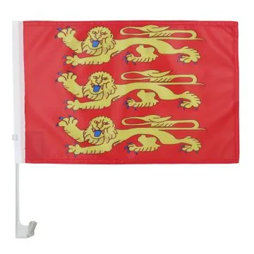 Drapeau de voiture Haute-Normandie 45x30cm - Carflag haut-normand - France 30 x 45 cm