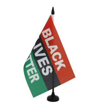 Bandiera Afroamericana Black Lives Matter 90 x 60 cm poliestere 100D occhielli metallici
