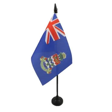 DRAPEAU DE TABLE ILES CAÏMANS 15x10cm - PETIT DRAPEAUX DE BUREAU ANGLAIS 10 x 15 cm