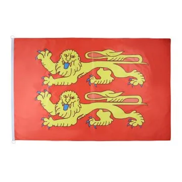 DRAPEAU BASSE-NORMANDIE 150x90cm - DRAPEAU BAS-NORMAND - FRANCE 90 x 150 cm Spécial Extérieur - DRAPEAUX