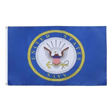 DRAPEAU MARINE DE GUERRE DES ÉTATS-UNIS 150x90cm - DRAPEAU UNITED STATES NAVY 90 x 150 cm - DRAPEAUX
