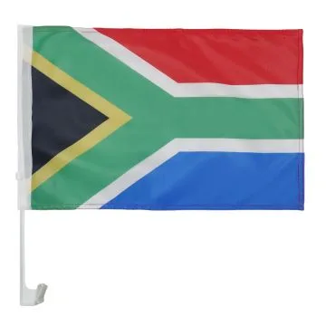 Drapeau de voiture AFRIQUE DU SUD 45x30cm - Carflag SUD AFRICAIN 30 x 45 cm