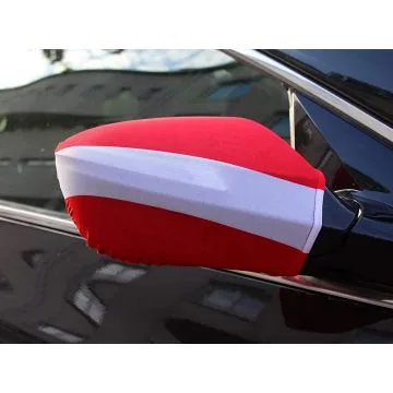 Drapeau rétroviseur AUTRICHE Lot de  2 - Drapeaux pour voiture autrichien