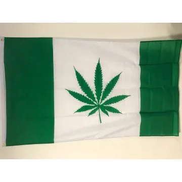 Norfolk Island Rasta Flag 3' x 5' 100D polyester grommets