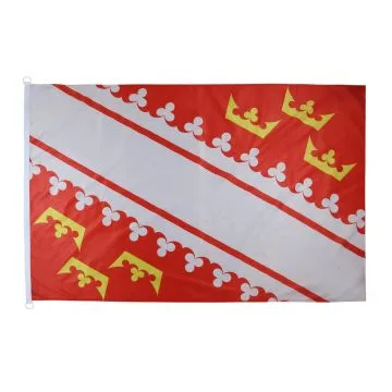DRAPEAU ALSACE 150x90cm - DRAPEAU ALSACIEN - PROVINCE D\'ALSACE 90 x 150 cm Spécial Extérieur - DRAPEAUX