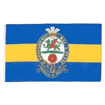 Drapeau Régiment royal de la Princesse de Galles 90x60cm - Achat/Vente Drapeau Princess of Wales's Royal Regiment 60 x 90 cm