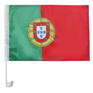 Drapeau de voiture PORTUGAL 45x30cm - Carflag PORTUGAIS 30 x 45 cm