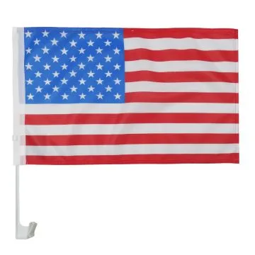 Drapeau de voiture ETATS-UNIS 45x30cm - Carflag AMÉRICAIN - USA 30 x 45 cm