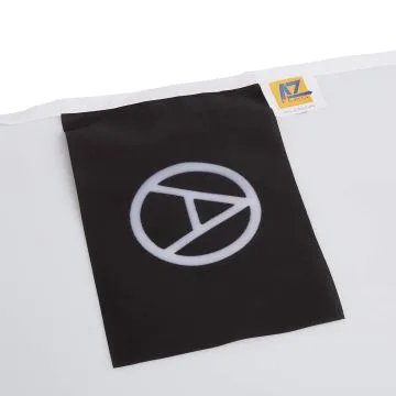 GUIRLANDE 6 mètres 20 DRAPEAUX ANARCHIE 21x15 cm - DRAPEAU ANARCHIQUE 15 x 21 cm