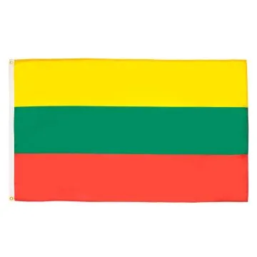 DRAPEAU LITUANIE 150x90cm - DRAPEAU LITUANIEN 90 x 150 cm - DRAPEAUX