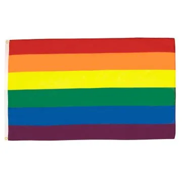 DRAPEAU ARC-EN-CIEL 150x90cm - DRAPEAU GAY - RAINBOW FLAG 90 x 150 cm - DRAPEAUX