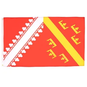 DRAPEAU ALSACE ANCIEN 150x90cm - DRAPEAU ALSACIEN - FRANCE 90 x 150 cm - DRAPEAUX