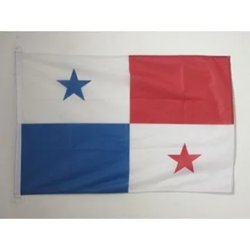 DRAPEAU PANAMA 150x90cm - DRAPEAU PANAMÍ?EN 90 x 150 cm Spécial Extérieur - DRAPEAUX