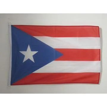 DRAPEAU PORTO RICO 150x90cm - DRAPEAU PORTORICAIN 90 x 150 cm Spécial Extérieur - DRAPEAUX