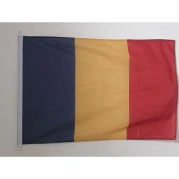 DRAPEAU ROUMANIE 150x90cm - DRAPEAU ROUMAIN 90 x 150 cm Spécial Extérieur - DRAPEAUX