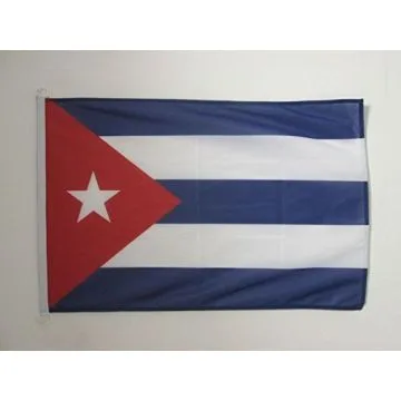 DRAPEAU CUBA 150x90cm - DRAPEAU CUBAIN 90 x 150 cm Spécial Extérieur - DRAPEAUX