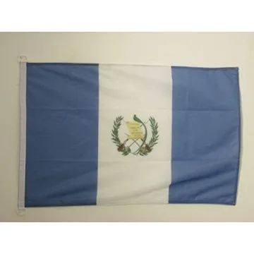 DRAPEAU GUATEMALA 150x90cm - DRAPEAU GUATÍ?MALTÍ?QUE 90 x 150 cm Spécial Extérieur - DRAPEAUX