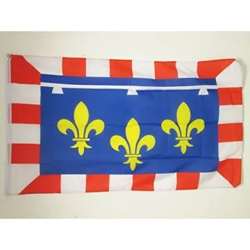 DRAPEAU CENTRE 150x90cm - DRAPEAU CENTRISTE - FRANCE 90 x 150 cm - DRAPEAUX