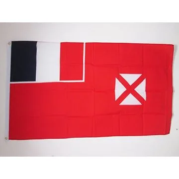 DRAPEAU WALLIS ET FUTUNA 150x90cm - DRAPEAU WALLISIEN FUTUNIEN - FRANCE 90 x 150 cm - DRAPEAUX
