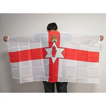 DRAPEAU CAPE IRLANDE DU NORD 150x90cm - BODY FLAG SUPPORTER NORD IRLANDAIS 90 x 150 cm