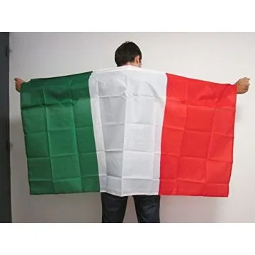 DRAPEAU CAPE ITALIE 150x90cm - BODY FLAG SUPPORTER ITALIEN 90 x 150 cm
