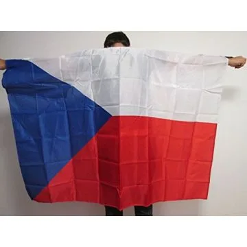 DRAPEAU CAPE RÉPUBLIQUE TCHÈQUE 150x90cm - BODY FLAG SUPPORTER TCHÈQUE 90 x 150 cm