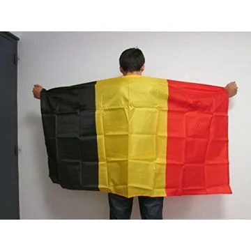 DRAPEAU CAPE BELGIQUE 150x90cm - BODY FLAG SUPPORTER BELGE 90 x 150 cm
