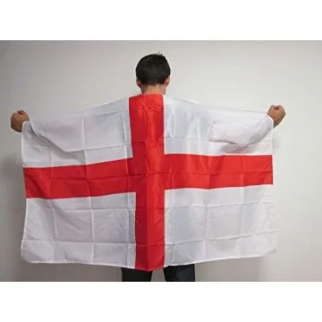 DRAPEAU CAPE ANGLETERRE 150x90cm - BODY FLAG SUPPORTER ANGLAIS 90 x 150 cm