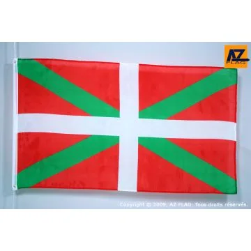 DRAPEAU PAYS BASQUE 150x90cm - DRAPEAU BASQUE 90 x 150 cm - DRAPEAUX