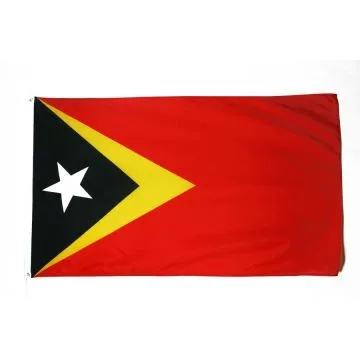 DRAPEAU TIMOR ORIENTAL 150x90cm - DRAPEAU TIMORAIS 90 x 150 cm - DRAPEAUX