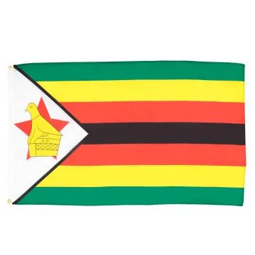 DRAPEAU ZIMBABWE 150x90cm - DRAPEAU ZIMBABWÉEN 90 x 150 cm - DRAPEAUX