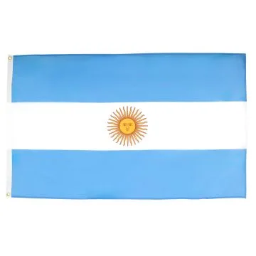 DRAPEAU ARGENTINE 150x90cm - DRAPEAU ARGENTIN 90 x 150 cm - DRAPEAUX