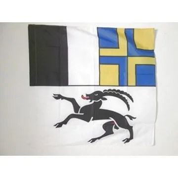 DRAPEAU CANTON DES GRISONS 90x90cm - DRAPEAU GRAUBÍ?NDEN - GR SUISSE 90 x 90 cm Fourreau pour hampe
