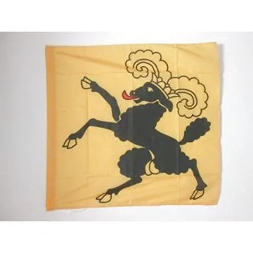 DRAPEAU CANTON DE SCHAFFHOUSE 90x90cm - DRAPEAU SCHAFFHAUSEN - SH SUISSE 90 x 90 cm Fourreau pour hampe