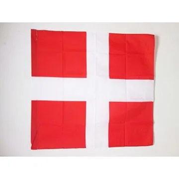 DRAPEAU ORDONNANCE DU RÍ?GIMENT DE PICARDIE 1558-1780 90x90cm - DRAPEAU INFANTERIE DU ROYAUME DE FRANCE 90 x 90 cm Fourreau pour hampe