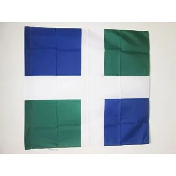 DRAPEAU ORDONNANCE DU RÍ?GIMENT DE LA MARINE 1635-1793 90x90cm - DRAPEAU 11E RÍ?GIMENT D\'INFANTERIE 90 x 90 cm Fourreau pour hampe