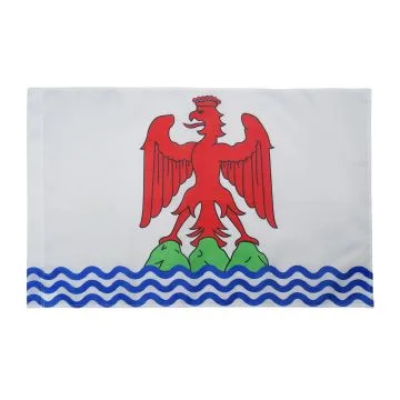 DRAPEAU COMTÍ? DE NICE 150x90cm - DRAPEAU NIÍ?OIS 90 x 150 cm Fourreau pour hampe