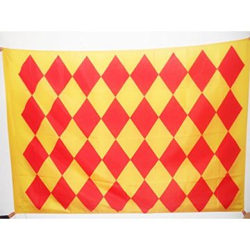 DRAPEAU COMTÍ? D\'ANGOUMOIS 150x90cm - DRAPEAU PROVINCE FRANÍ?AISE - FRANCE 90 x 150 cm Fourreau pour hampe