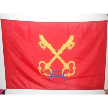 DRAPEAU COMTAT VENAISSIN 150x90cm - DRAPEAU PROVINCE FRANCE - VAUCLUSE 90 x 150 cm Fourreau pour hampe