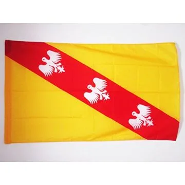 DRAPEAU GRAND-GOUVERNEMENT DE LORRAINE-ET-BARROIS 150x90cm - DRAPEAU LORRAIN 90 x 150 cm Fourreau pour hampe