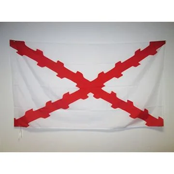 DRAPEAU PAYS-BAS ESPAGNOLS 150x90cm - DRAPEAU TERRITOIRE DES DIX-SEPT PROVINCES 90 x 150 cm Fourreau pour hampe