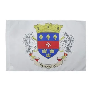 DRAPEAU SAINT-BARTHÍ?LEMY 150x90cm - DRAPEAU DE SAINT BARTHÍ?LÍ?MY - FRANCE 90 x 150 cm Fourreau pour hampe