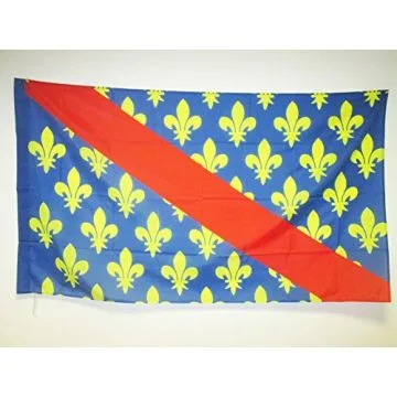 DRAPEAU ALLIER 150x90cm - DRAPEAU DÍ?PARTEMENT FRANÍ?AIS - AUVERGNE 90 x 150 cm Fourreau pour hampe