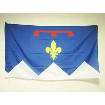 DRAPEAU ALPES-DE-HAUTE-PROVENCE 150x90cm - DRAPEAU DÍ?PARTEMENT FRANÍ?AIS - PACA 90 x 150 cm Fourreau pour hampe