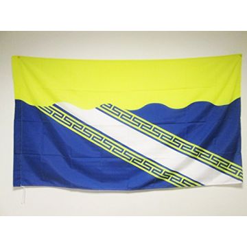 DRAPEAU AUBE 150x90cm - DRAPEAU DÍ?PARTEMENT FRANÍ?AIS - CHAMPAGNE-ARDENNE 90 x 150 cm Fourreau pour hampe
