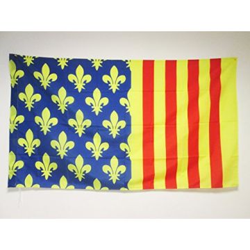 DRAPEAU LOZÍ?RE 150x90cm - DRAPEAU DÍ?PARTEMENT FRANÍ?AIS - LANGUEDOC-ROUSSILLON 90 x 150 cm Fourreau pour hampe