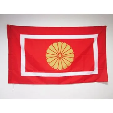 DRAPEAU PRINCE HÍ?RITIER DU JAPON KOTAISHI 150x90cm - DRAPEAU IMPÍ?RIAL JAPONAIS 90 x 150 cm Fourreau pour hampe