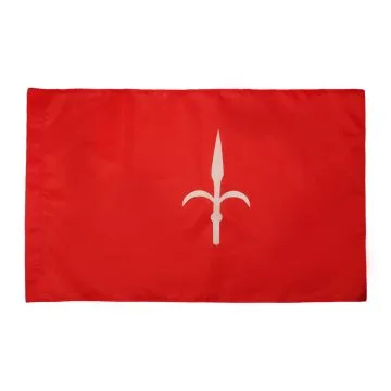 DRAPEAU TERRITOIRE LIBRE DE TRIESTE 1947-1954 150x90cm - DRAPEAU TERRITORIO LIBERO DI TRIESTE 90 x 150 cm Fourreau pour hampe