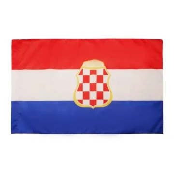 DRAPEAU RÍ?PUBLIQUE D\'HERCEG-BOSNA 1991-1994 150x90cm - DRAPEAU CROATIE 90 x 150 cm Fourreau pour hampe